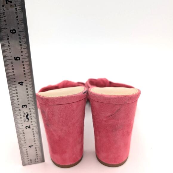 Veronica Beard Ganita Slide Sandal Women's Knot Front Pink Size US10M EU41 - Picture 4 of 13